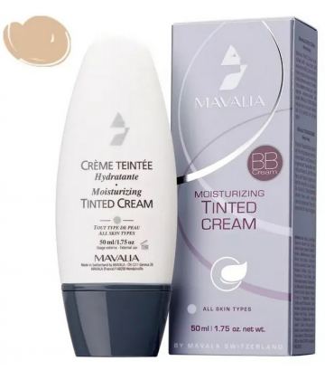 Mavala Mavalia Crème Teintée Hydratante Teinte Porcelaine 50 ml