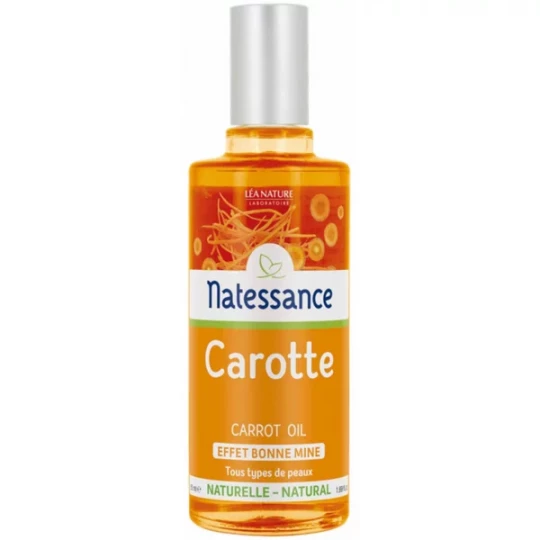 Natessance Huile Teint Hâlé Carotte 50 ml