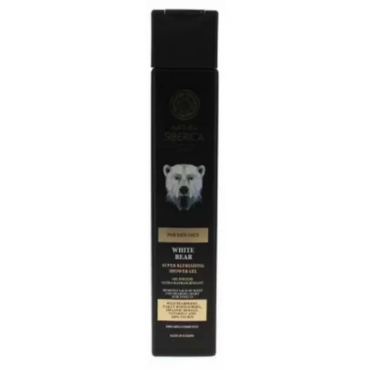 Natura Siberica Homme Gel Douche Ultra-Rafraîchissant L'Ours Blanc 250 ml