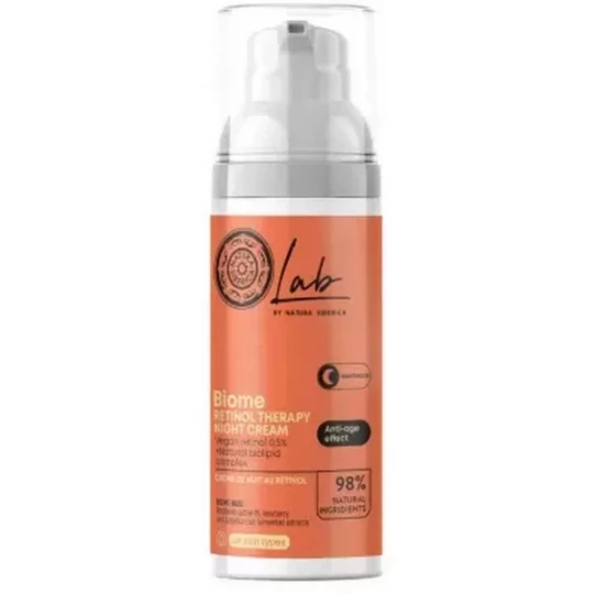 Natura Siberica Lab Biome Crème de Nuit au Rétinol 50 ml