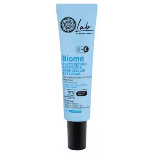 Natura Siberica Lab Biome Crème Yeux Anti-Poches Anti-Cernes 30 ml