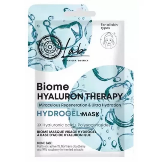 Natura Siberica Lab Biome Hyaluron Therapy Masque Hydrogel Acide Hyaluronique 30 g