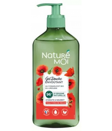 Naturé Moi Gel Douche Envoûtant Coquelicot 500 ml