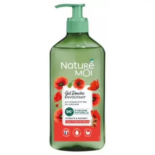 Naturé Moi Gel Douche Envoûtant Coquelicot 500 ml