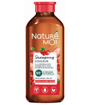 Naturé Moi Shampoing Couleur Groseille Huile de Pépin de Raisin 250 ml