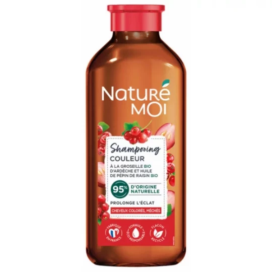 Naturé Moi Shampoing Couleur Groseille Huile de Pépin de Raisin 250 ml