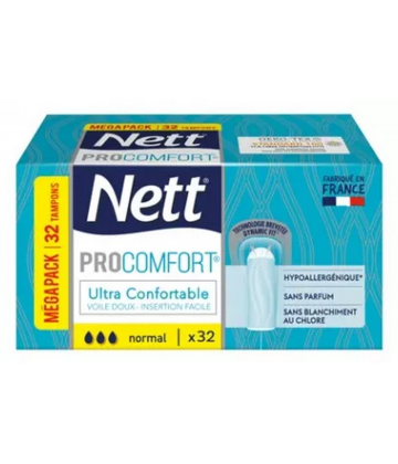 Nett ProComfort Tampons Normal x 32