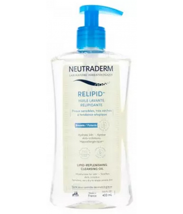 Neutraderm Relipid+ Huile Lavante Relipidante 400 ml