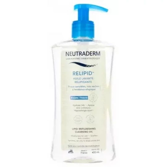 Neutraderm Relipid+ Huile Lavante Relipidante 400 ml - image 1