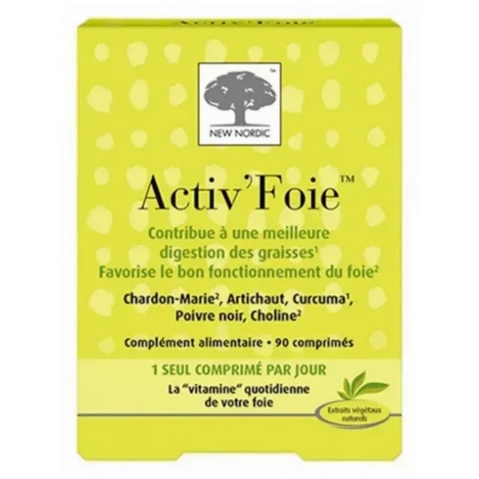 New Nordic Activ Foie Comprimés x 90