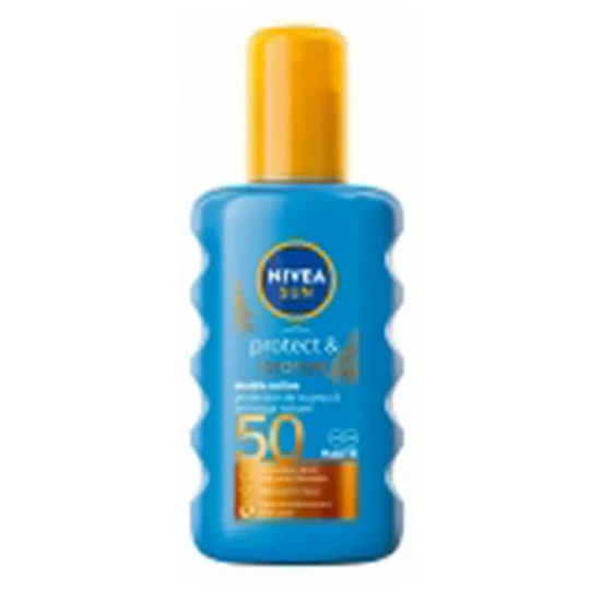 Nivea Sun Protect Bronze Double Action Spray Solaire SPF50 200 ml
