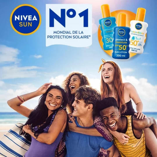 Nivea Sun Protect Bronze Huile Sèche Solaire SPF20 200 ml - image 4