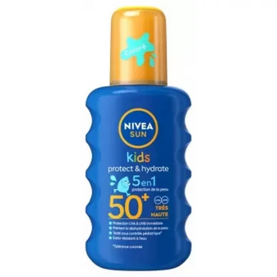 Nivea Sun Protect Hydrate Kids Spray Solaire Coloré SPF50+ 200 ml