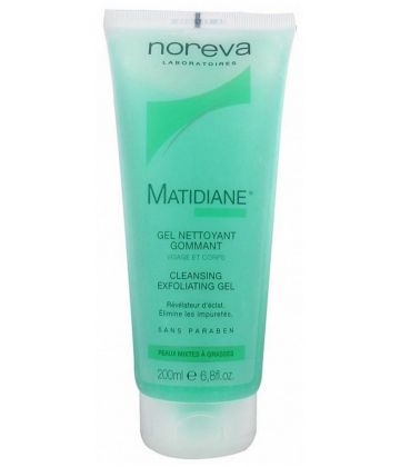 Noreva Matidiane Gel Nettoyant Gommant 200 ml