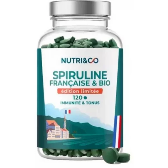 NutriCo Spiruline Bio Comprimés x 120