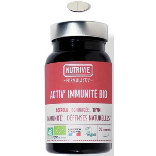 Nutrivie Activ  Immunité Bio Comprimés x 30