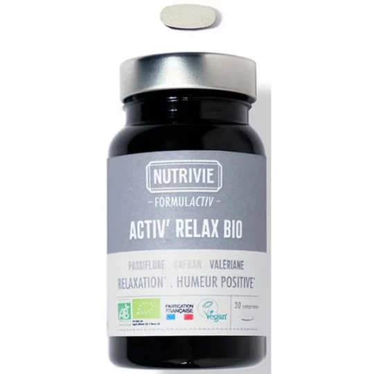 Nutrivie Activ  Relax Bio Comprimés x 30