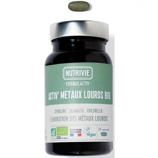 Nutrivie Complexe Métaux Lourds Bio Comprimés x 30