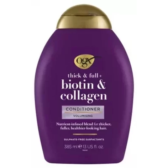 Ogx Après-Shampoing Biotine et Collagène 385 ml