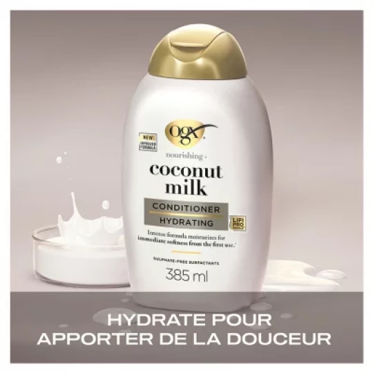 Ogx Après-Shampoing Lait de Coco 385 ml - image 4