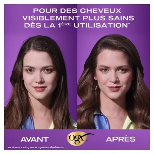 Ogx Shampoing Biotine et Collagène 385 ml - image 2