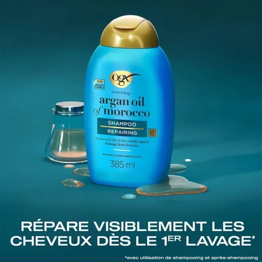 Ogx Shampoing Huile d'Argan du Maroc 385 ml - image 5