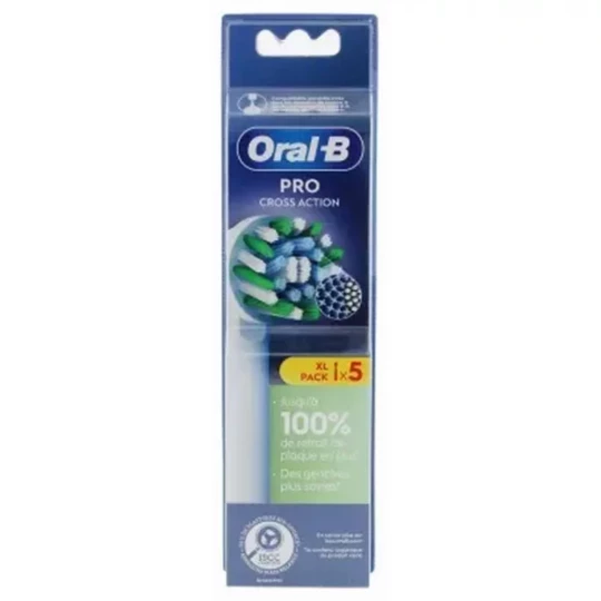 Oral-B Pro Cross Action Brossettes de Rechange x 5