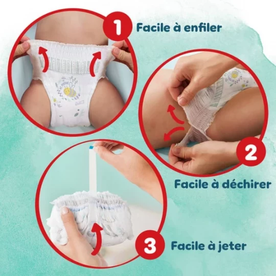 Pampers Harmonie Couches-Culottes Taille 6 (15 kg et +) x 24 - image 2
