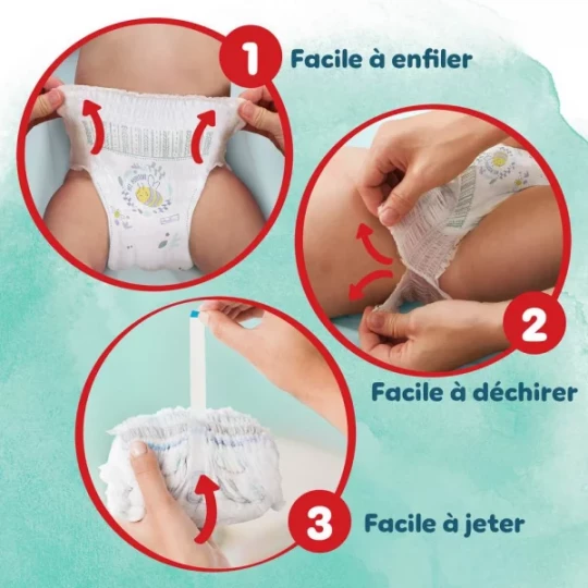 Pampers Harmonie Couches-Culottes Taille 5 (12-17 kg) x 27 - image 6