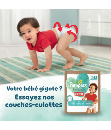 Pampers Premium Protection Couches Taille 4 (9-14 kg) x 25