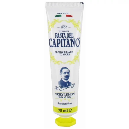 Pasta del Capitano Dentifrice au Citron de Sicile 75 ml