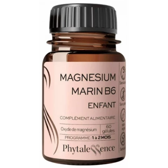 Phytalessence Magnésium Marin B6 Enfant Gélules x 60