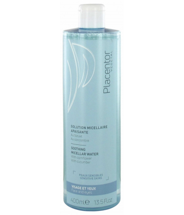 Placentor Végétal Solution Micellaire Apaisante Pour Peaux Sensibles 400 ml