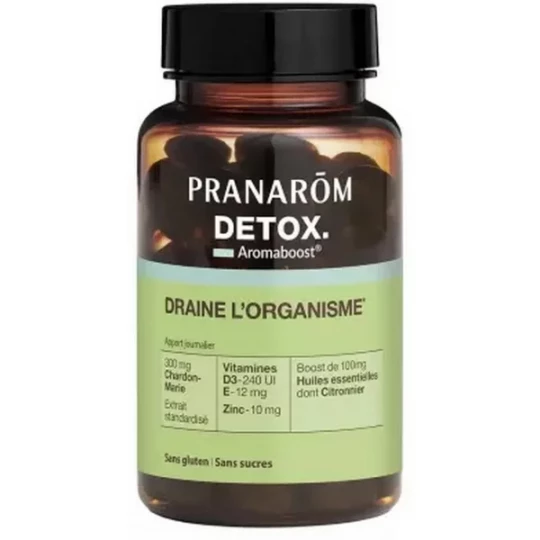 Pranarôm Aromaboost Détox Capsules x 60