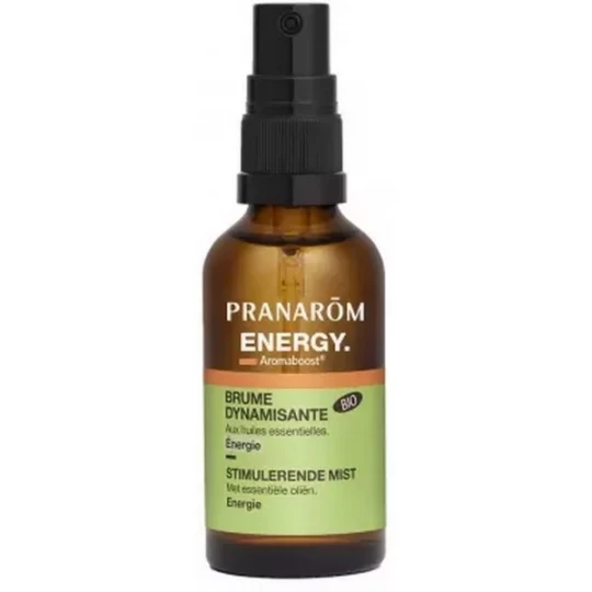Pranarôm Aromaboost Energy - Énergie Brume Dynamisante Bio 50 ml