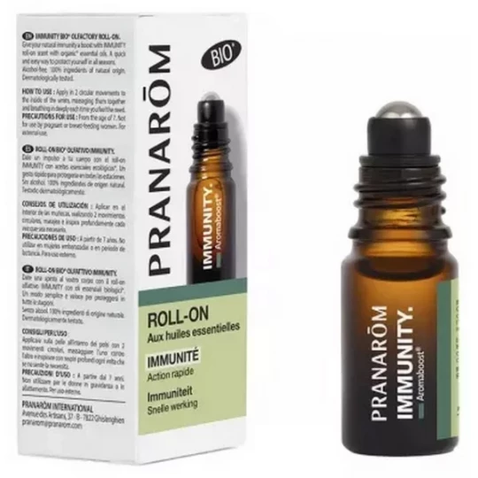 Pranarôm Aromaboost Immunity - Immunité Roll-On aux Huiles Essentielles Bio 5 ml