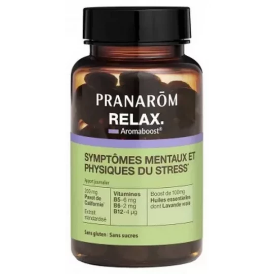 Pranarôm Aromaboost Relax Détente Capsules x 60