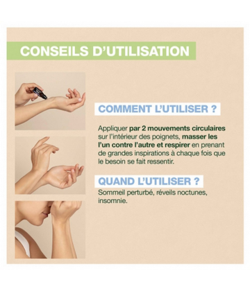 Pranarôm Aromaboost Sleep - Sommeil Roll-On aux Huiles Essentielles Bio 5 ml