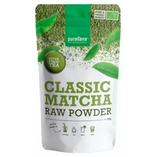 Purasana Classic Matcha en Poudre Bio 75 g
