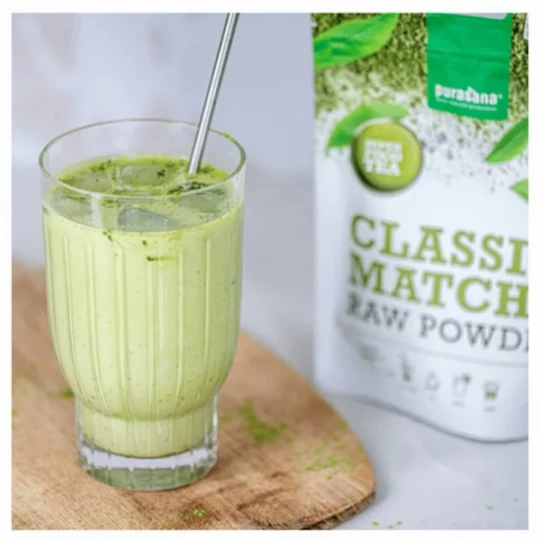 Purasana Classic Matcha en Poudre Bio 75 g - image 3