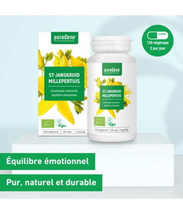 Purasana Millepertuis Bio 120 Gélules