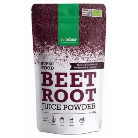 Purasana Poudre de Betterave Rouge Bio 200 g