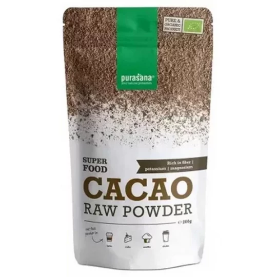 Purasana Poudre de Cacao Bio 200 g