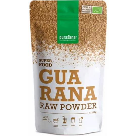 Purasana Poudre de Guarana Bio 100 g