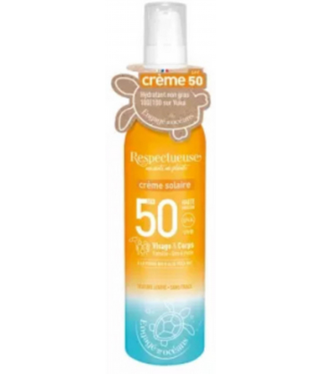 Respectueuse Crème Solaire SPF50 100 ml