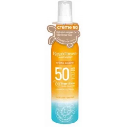 Respectueuse Crème Solaire SPF50 100 ml