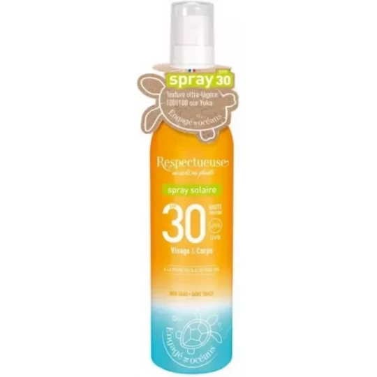 Respectueuse Spray Solaire SPF30 100 ml