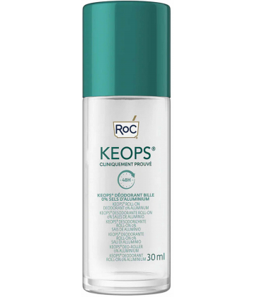 RoC Keops Déodorant à Bille 0% Aluminium 30 ml