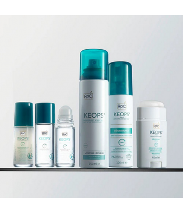 RoC Keops Déodorant à Bille 0% Aluminium 30 ml
