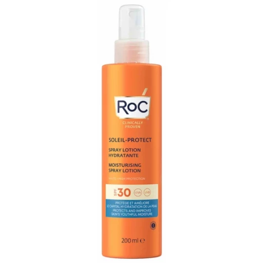 RoC Soleil-Protect Spray Lotion Hydratante SPF30 200 ml